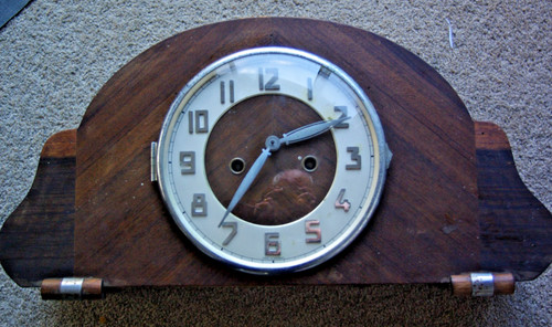Clock 344 mauthe mantle - #344,