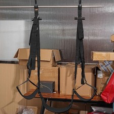 Door Hanging Sex Swing Open Leg Spreader Sling with Seat Adult Love Position Aid