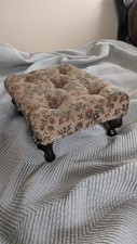 Victorian Walnut Footstool The