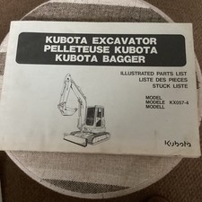 Kubota KX057-4 Digger Parts