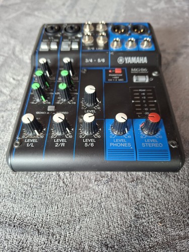 Yamaha mg06 channel analog - mg06, 6-channel