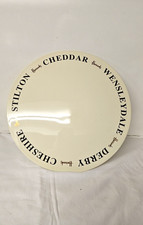 Harrods Cheese Ceramic Plate
