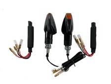2 LED Indicators Black