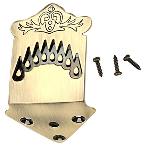 Metal mandolin tailpiece - mandolin,