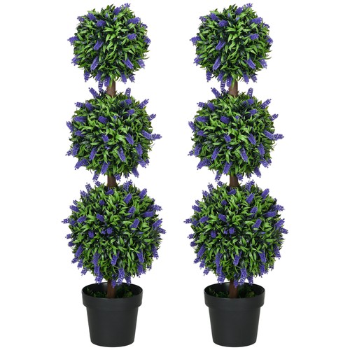 Homcom set potted - set, 2