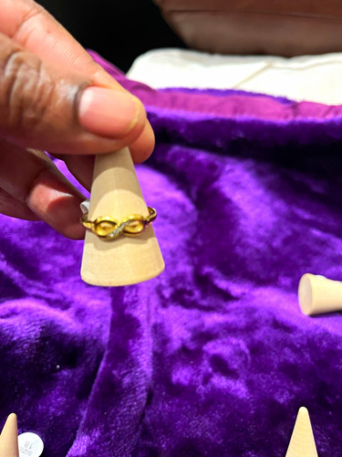 Gold tone infinity - gold,