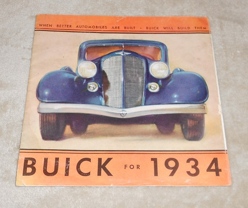 Buick cars 1934 original - 1934,