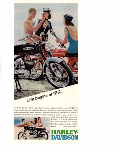 1967 harley davidson rapido - 1967,