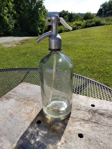 Antique seltzer bottle - seltzer,
