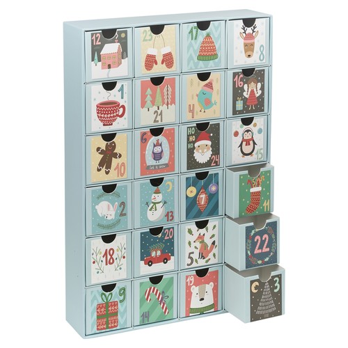 Christmas advent calendar - 3d,
