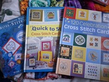 Cross Stitch Cards Bundle Of 3