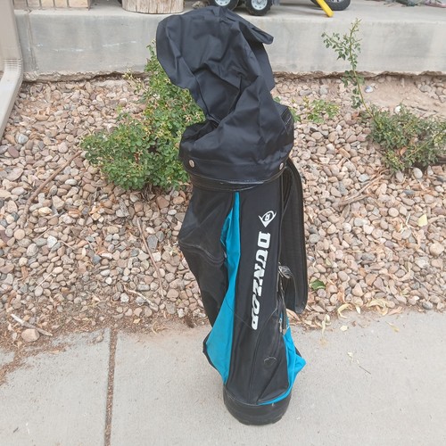 Dunlop cart carry bag leather - carry,