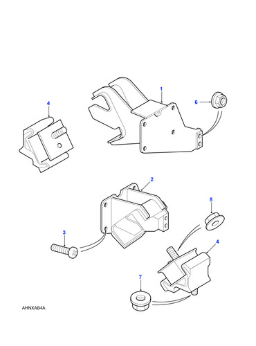 Land rover flange nut range - land,