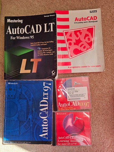 Autocad manuals cds - autocad,