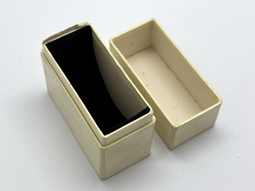 Empty vintage card napkin ring - vintage,