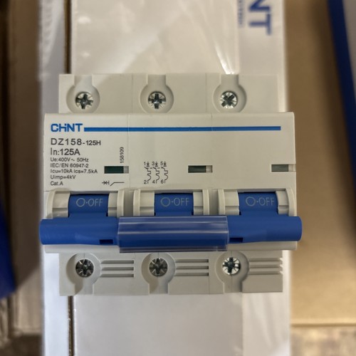 Chint dz158 125h - chint, mccb