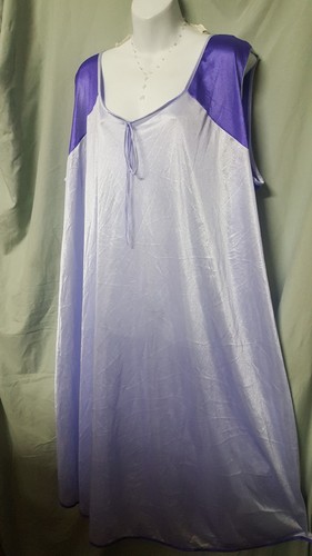 Daphne grey purple nightgown - daphne,
