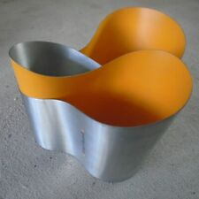 Veuve Clicquot Oversize Champagne Cooler Ice Bucket Ribbon Pewter 5 Bottle