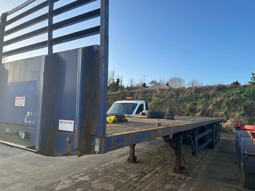 45ft flat trailer - trailer, twist