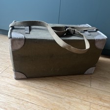 Vintage Green Canvas Padded