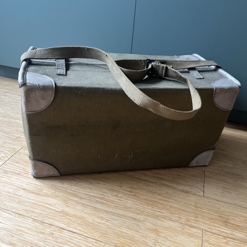 Vintage green canvas - green,
