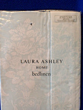 RARE LAURA ASHLEY JOSETTE DUCK EGG SINGLE DUVET COVER BED LINEN BNIDP