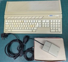 ATARI 520STE Computer + Mouse +Disks
