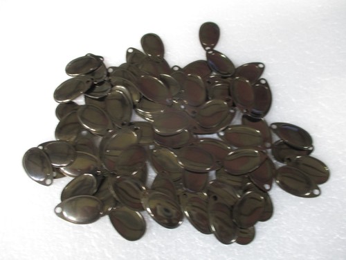 100 pcs french black nickel - pcs.,