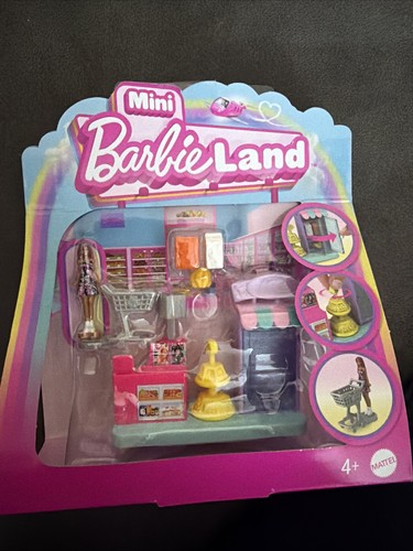Mini barbie land supermarket - barbie,