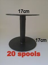 20 x Empty Plastic Spool Bobbin Reels Storage Cord Organizer