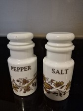 Vintage 1970's Milk Glass Salt