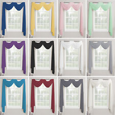 Plain Voile Net Curtain Scarf - 3m & 5m - Huge Range Of Colours - Free Postage