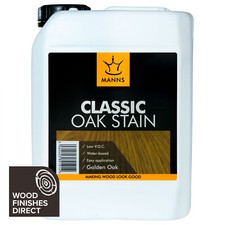 Manns Classic Oak Stain - All Colours and Sizes - For Hardwood Floors and Doors