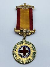Vintage Silver Hallmarked RAOB Grand Council Golden Jubilee Jewel To Bro W Read