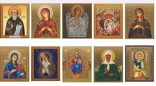 Jesus Petr Pavel Angel Icons