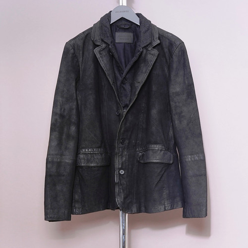 All saints leather blazer - all,