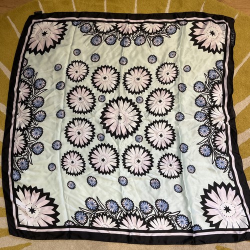 Jaeger large silk - scarf, made