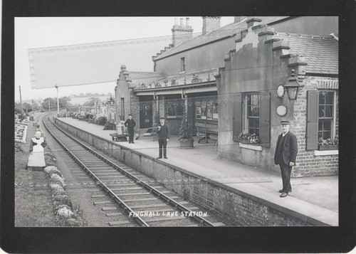 Finghall lane railway station - lane,