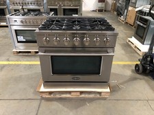 36 in. Gas Range, 6 Burners