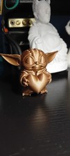 Grogu With Heart Baby Yoda