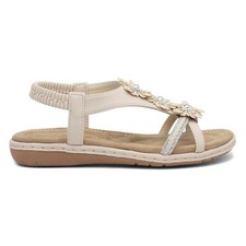Lilley Womens Sandals Cream