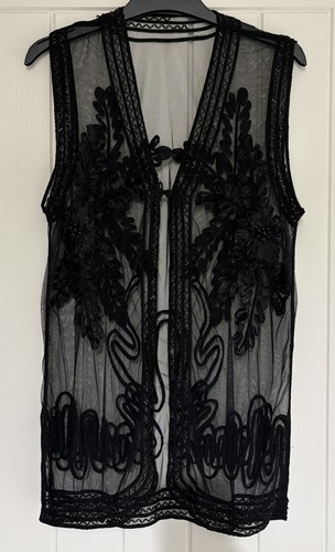Ladie black beaded - ~, ladie’s