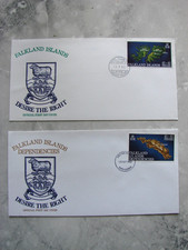 (V3073) Falkland Islands & Dependencies Desire the Right 1982 FDC's