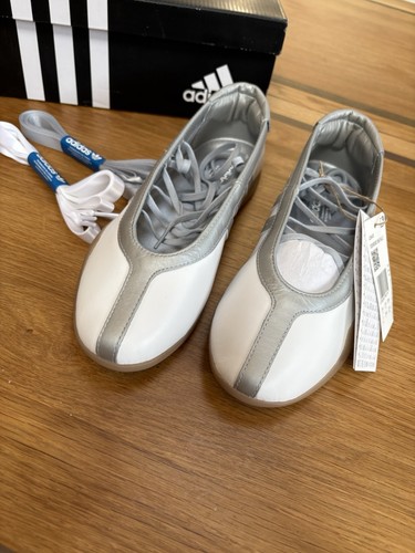 Adidas white and silver - and, ballet