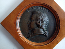 Antique Framed Bronze W. A