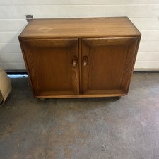 Vintage Ercol Elm TV Cabinet