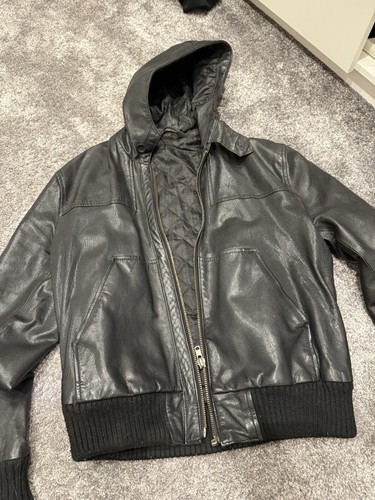 Full circle leather jacket - leather,