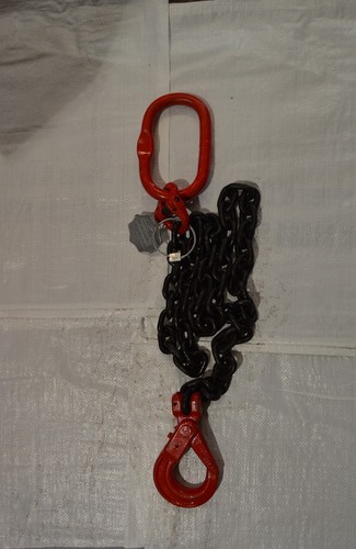 Single leg lifting chain sling - single,