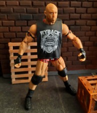 WWF WWE TNA Wrestling Wrestler toy  RYBACK mattel Elite superpose figure RARE 