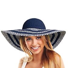 WIDE BRIMMED STRAW HAT SUMMER